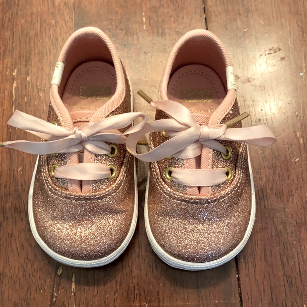 Rose Gold Sparkle Keds